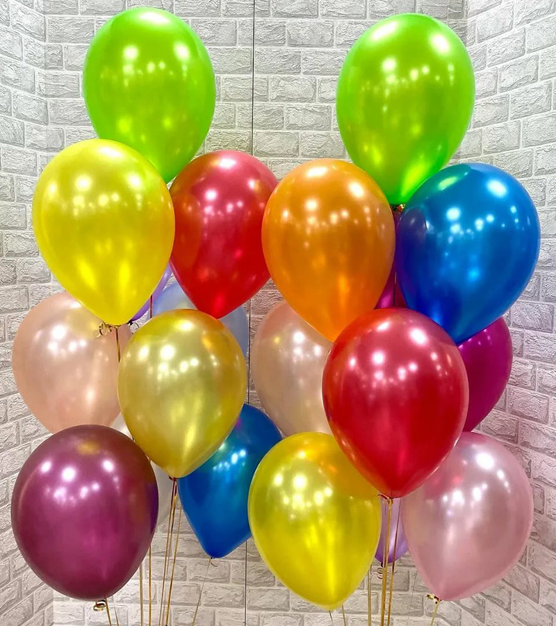 Шары гелиевые 5 шт.